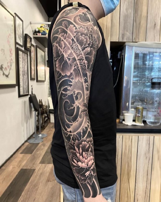 Tatouage de style japonais