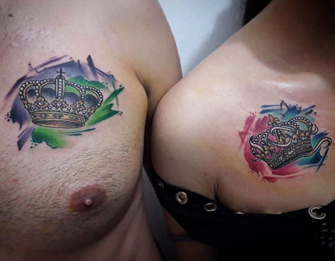 tatouage corona
