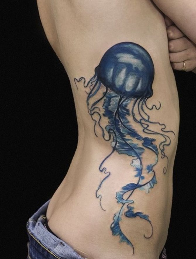 Tatouage de méduse