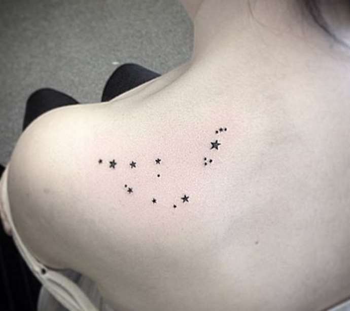 tatouage d'étoile
