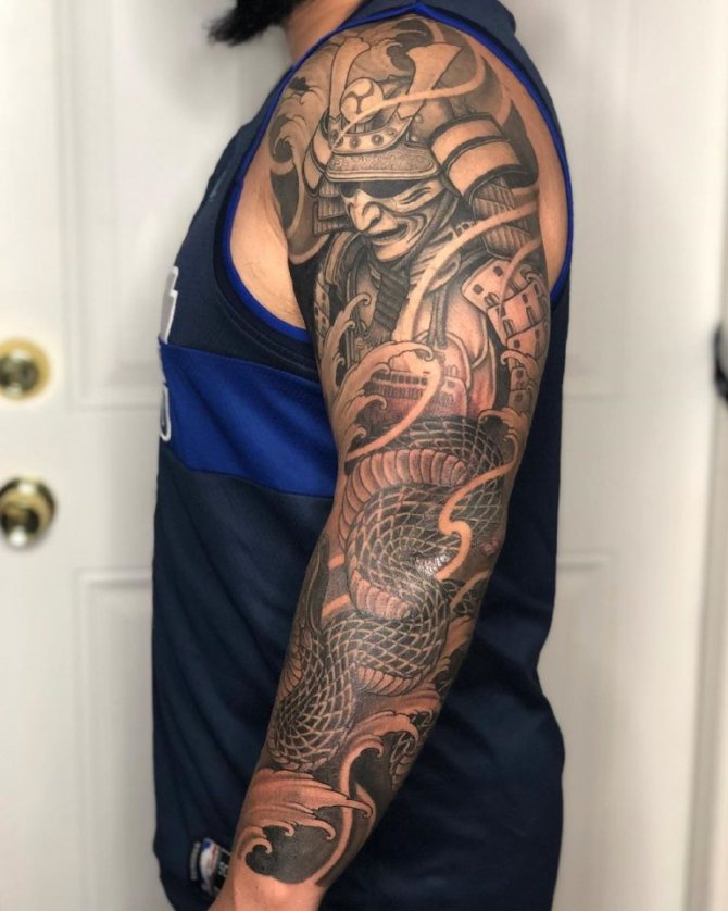 Tatouage de style japonais