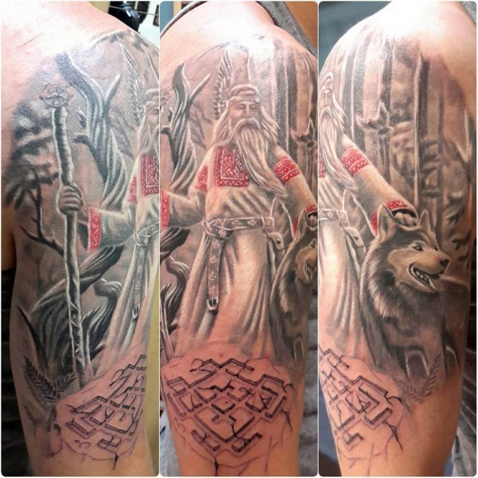 Tatouage de Veles