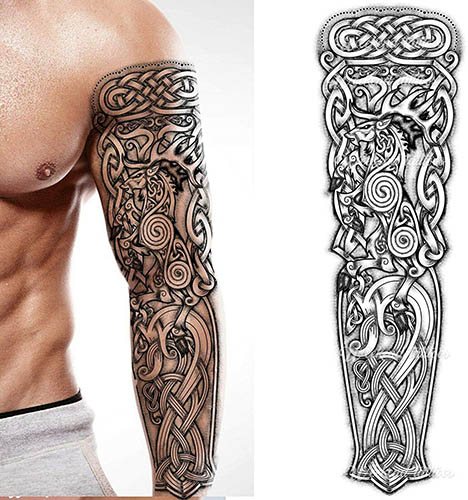 Tatouage des Vikings et des Slaves. Croquis, photos, signification