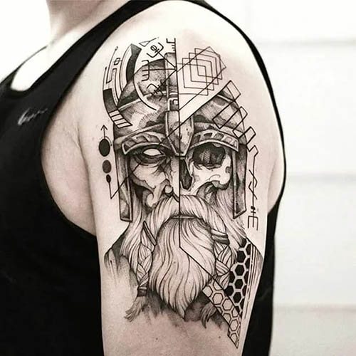 Tatouage des Vikings et des Slaves. Croquis, photo, signification
