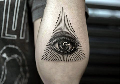 Tatouage yeux yeux - photo