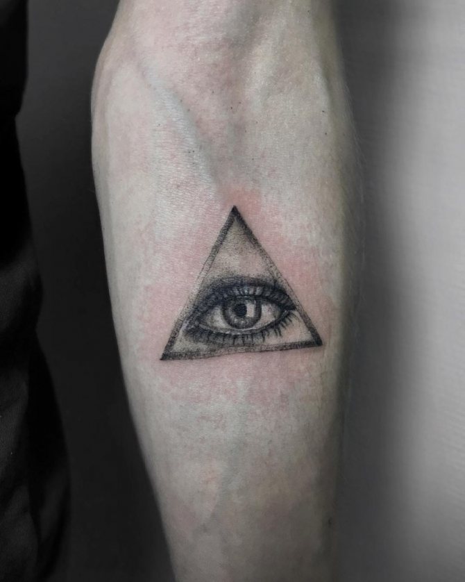 tatouage des yeux