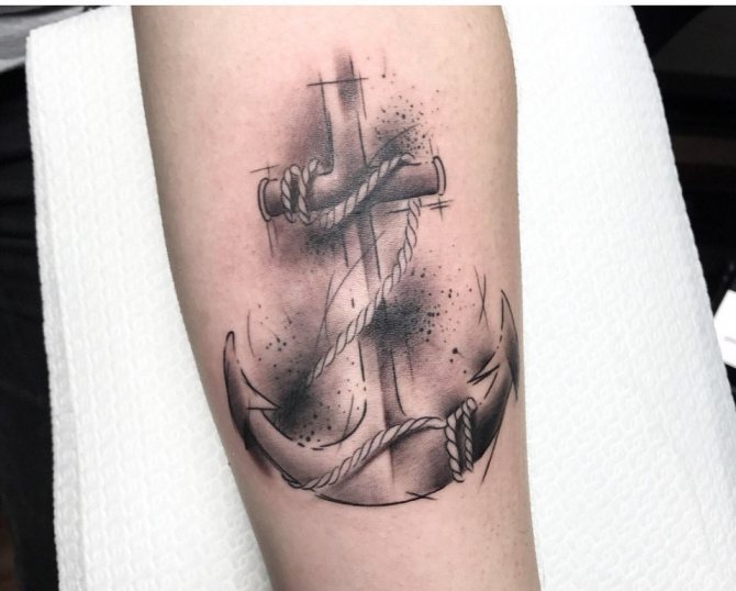 ancre de tatouage