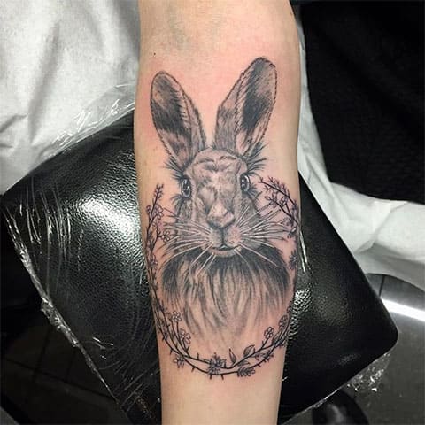 Tatouage du lièvre
