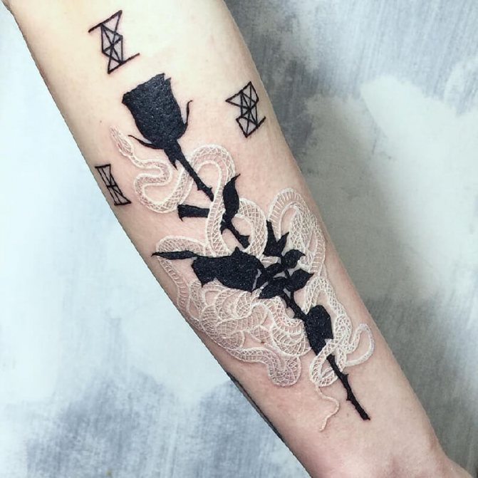 Tattoo serpent - Tattoo Snake - Signification du tatouage serpent