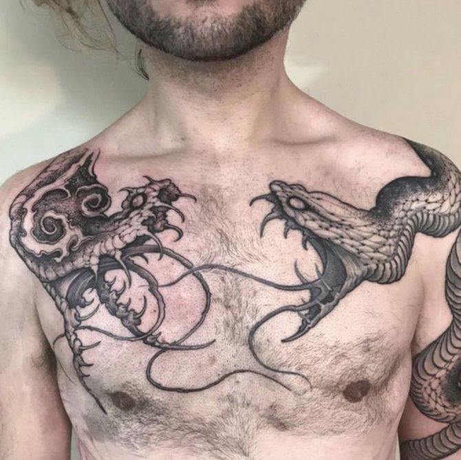 tatouage de serpent - signification des tatouages