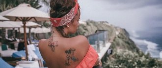 Tatouage de célébrités sur des femmes