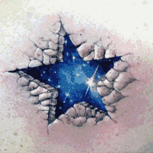 Tatouage de ciel étoilé. Signification