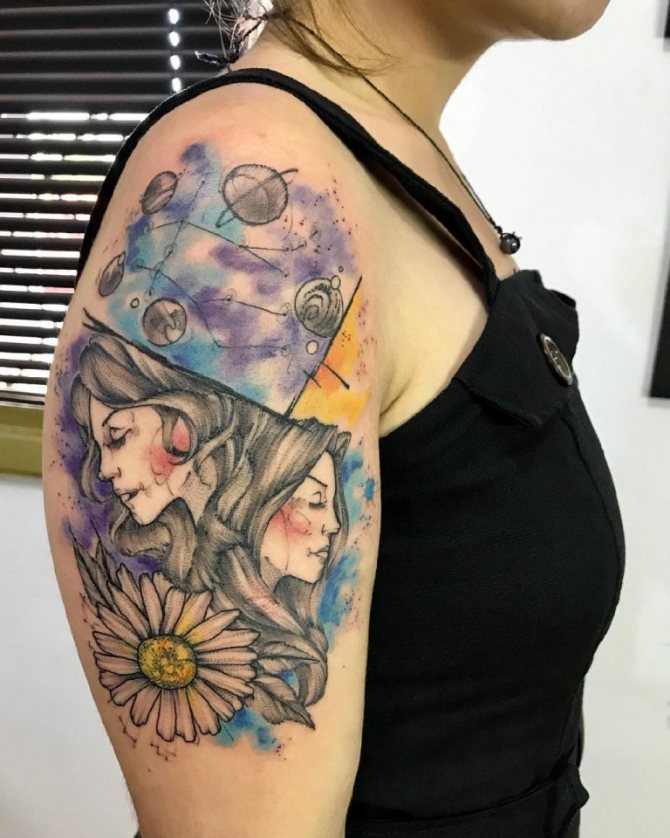 motifs de tatouage pour jumeaux