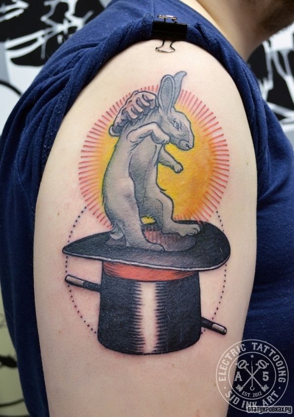 Tatouage en forme de cylindre