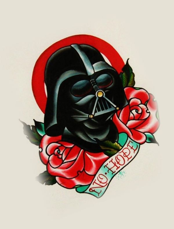 Tatouage de Dark Vador