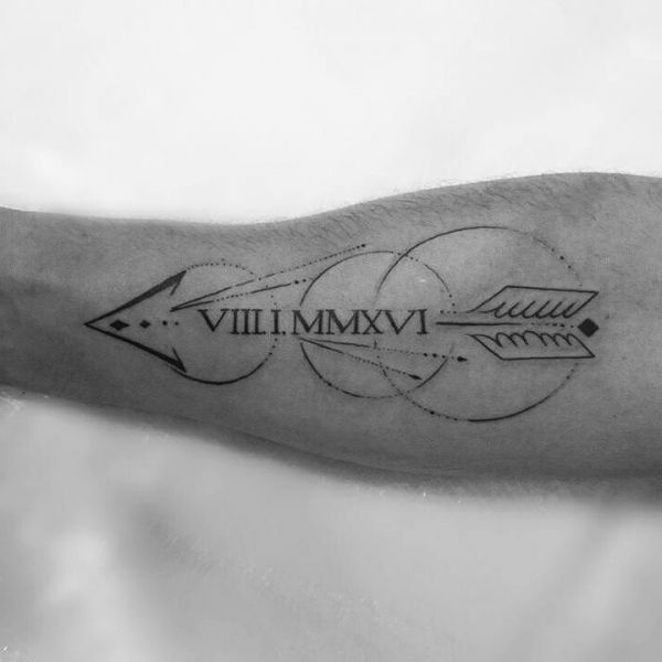 Date du tatouage à Arrow