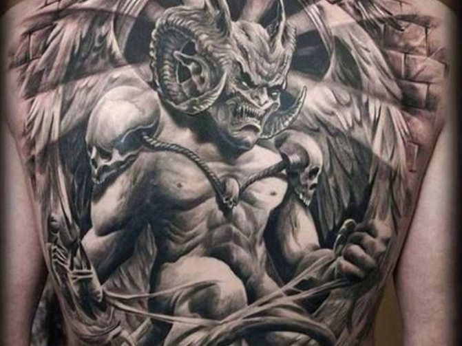 Tatouage du démon