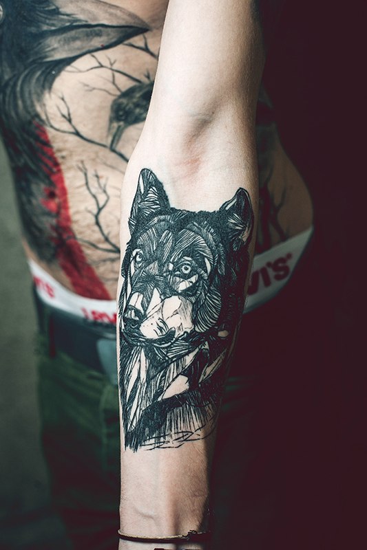 tatouage de coude