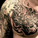 Tatouage de dragon. Photos, signification, dessins pour filles, hommes. Photo