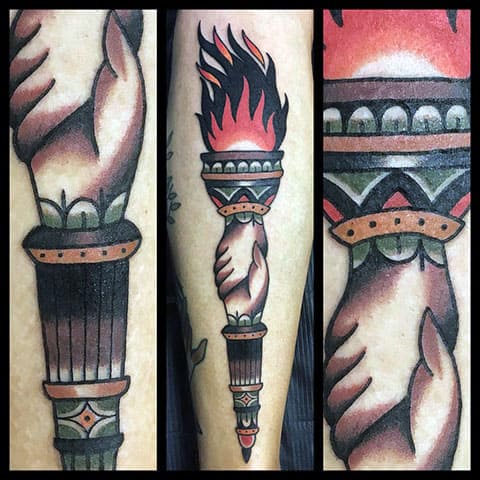 Torche de tatouage