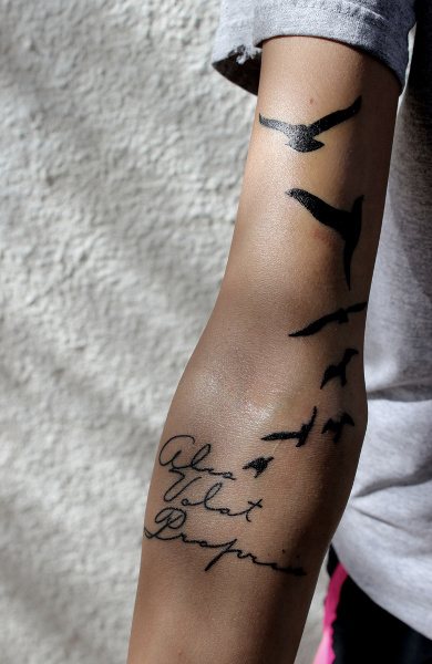 Phrase de tatouage en latin
