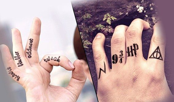 Tatouage Harry Potter
