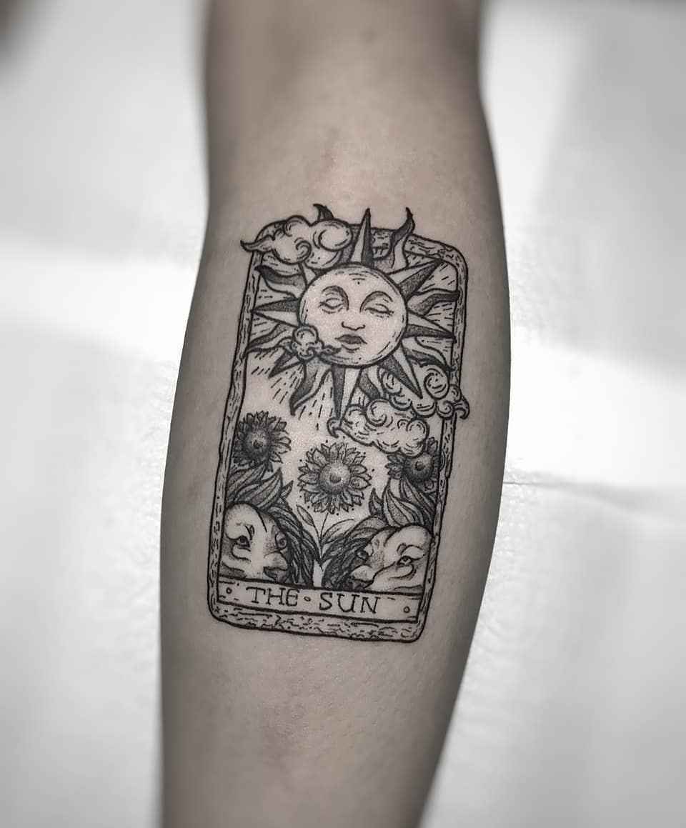 Tatouage de cartes de tarot photo_24