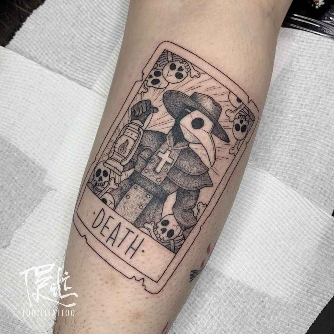Tatouage de carte de tarot photo_26