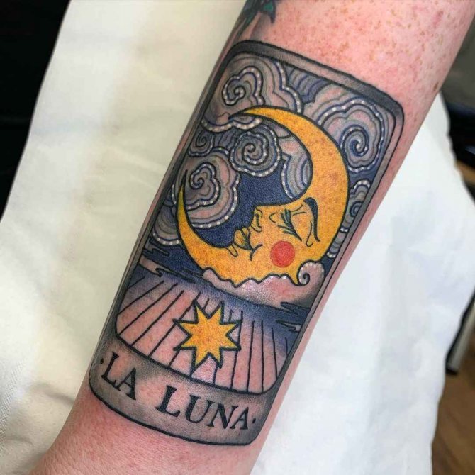 Tatouage de carte de tarot photo_31