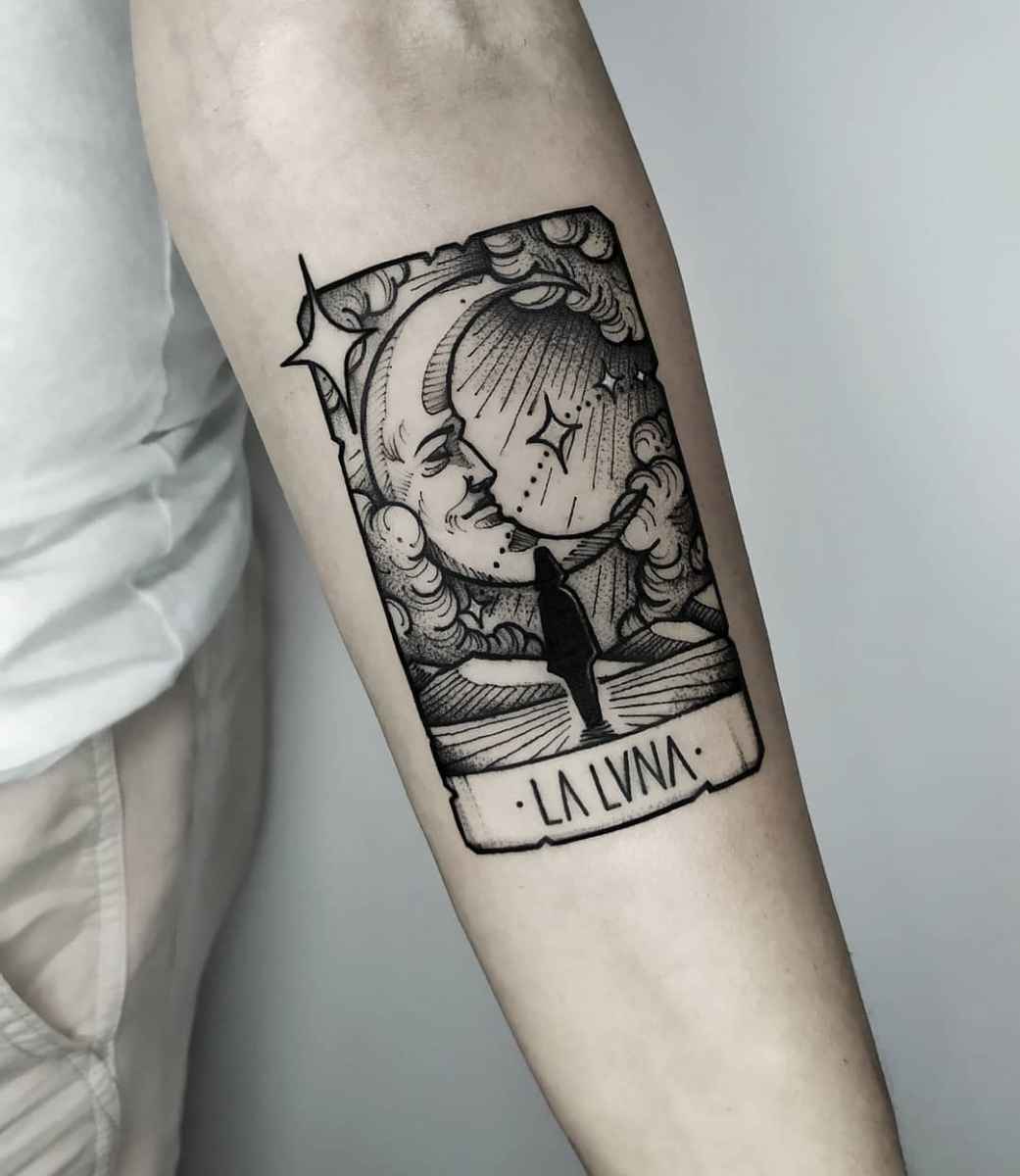 Tatouage de cartes de tarot photo_33