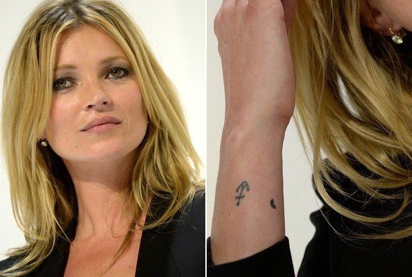 Tatouage de Kate Moss