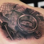 Tatouage boussole : signification chez les filles