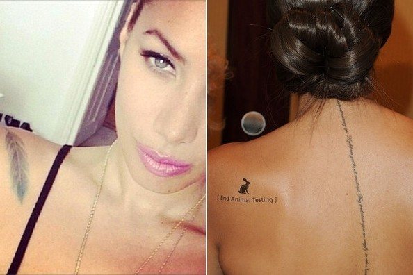 Tatouage de Leona Lewis