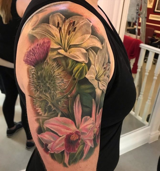 signification du tatouage du lys