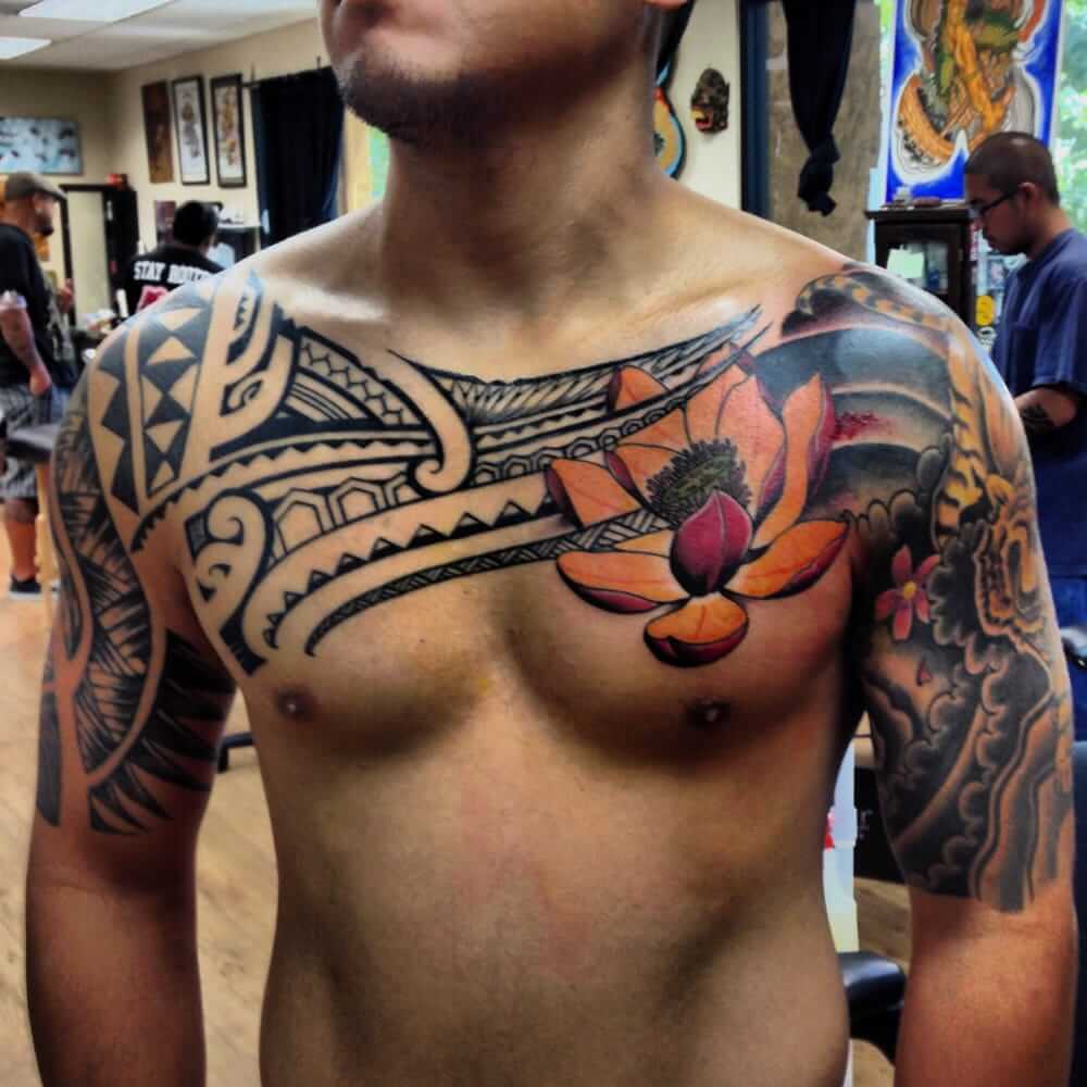 signification du tatouage du lotus