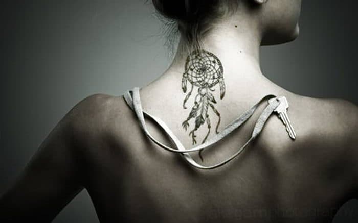 tatouage attrape-rêves