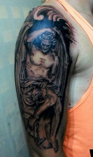 Tatouage Lucifer - histoire, description complète, emplacement, options de conception, photos intéressantes