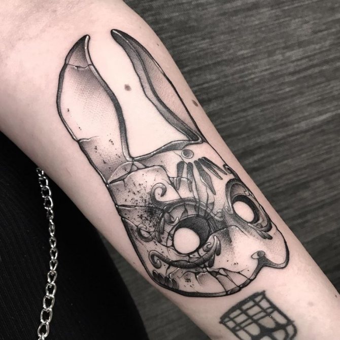 masque de tatouage