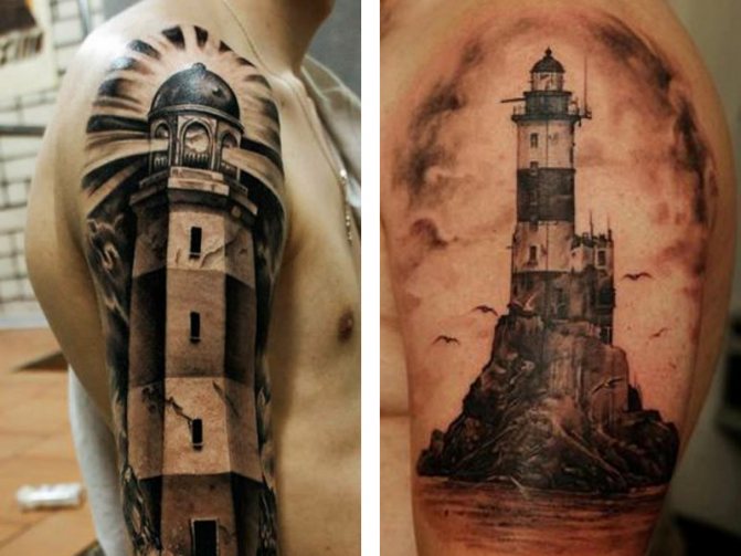 Tatouage Phare et sa signification