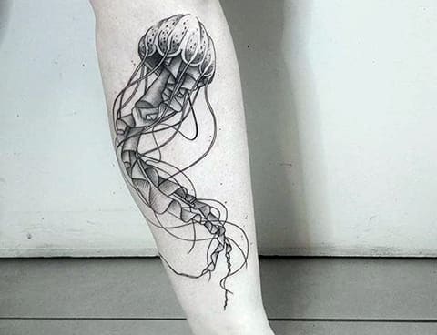 Tatouage de méduse