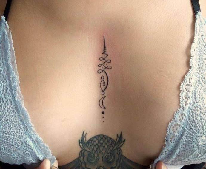 Tatouage sur la poitrine