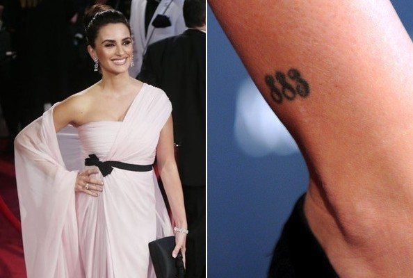 Tatouage de Penelope Cruz