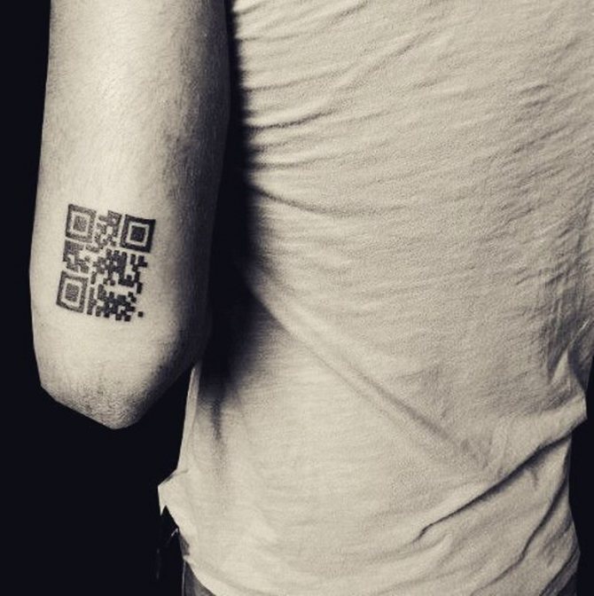 code qr de tatouage