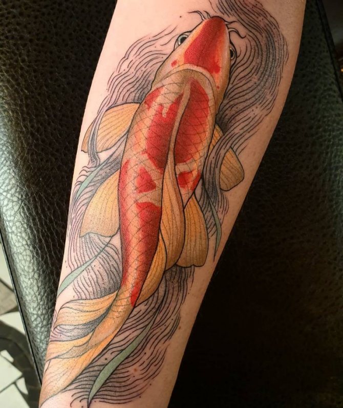 tatouage de poisson
