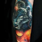 tatouage de l'espace