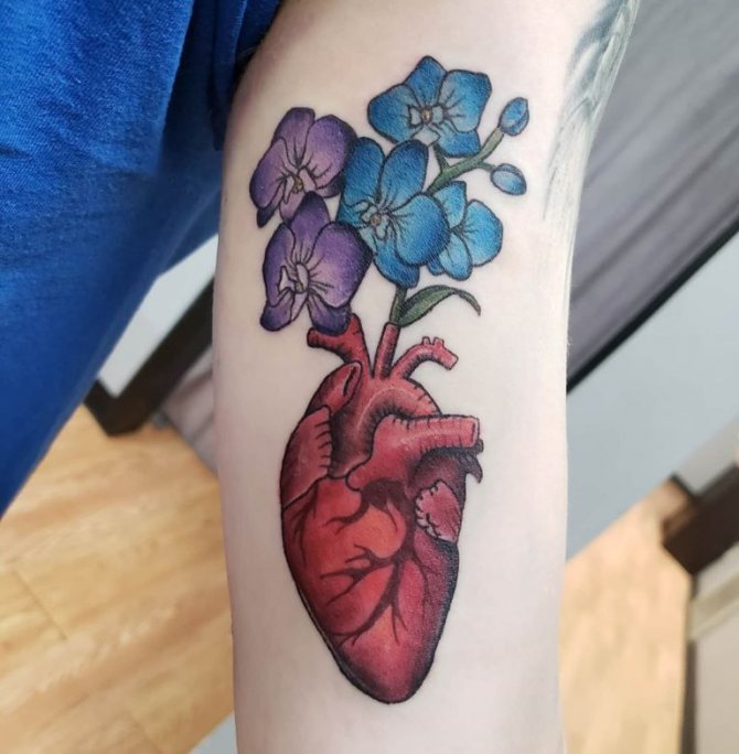 tatouage de coeur