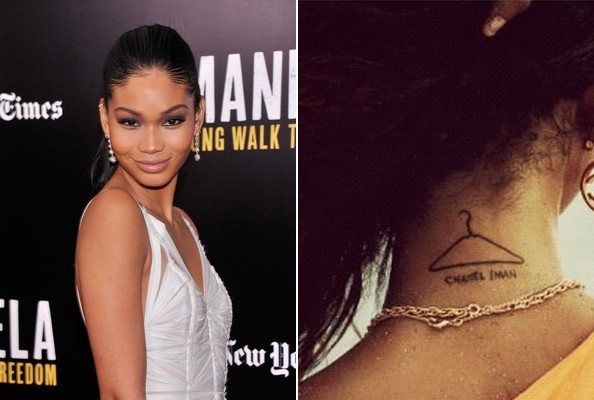 Tattoo Chanel Iman