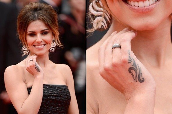 Tatouage de Cheryl Cole