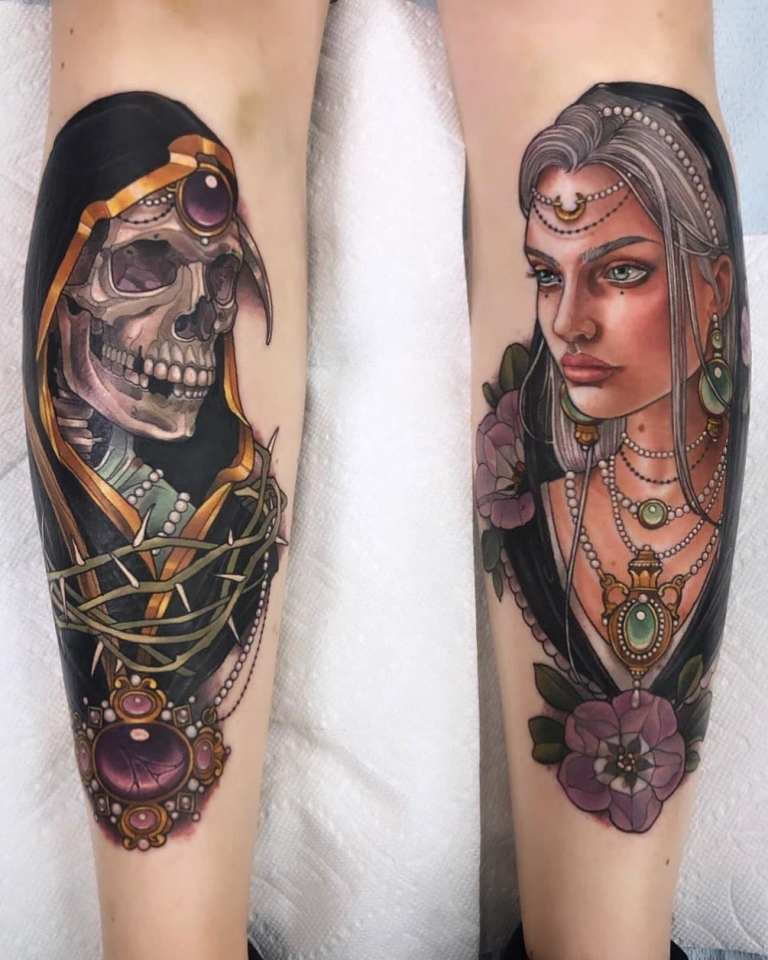 tatouage de la mort