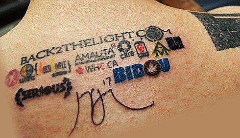 Tatouage sportif